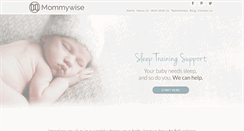 Desktop Screenshot of mommywise.com