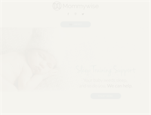 Tablet Screenshot of mommywise.com